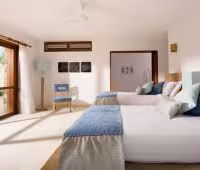 Villa Sepoi Sepoi, Chambre avec lits jumeaux
